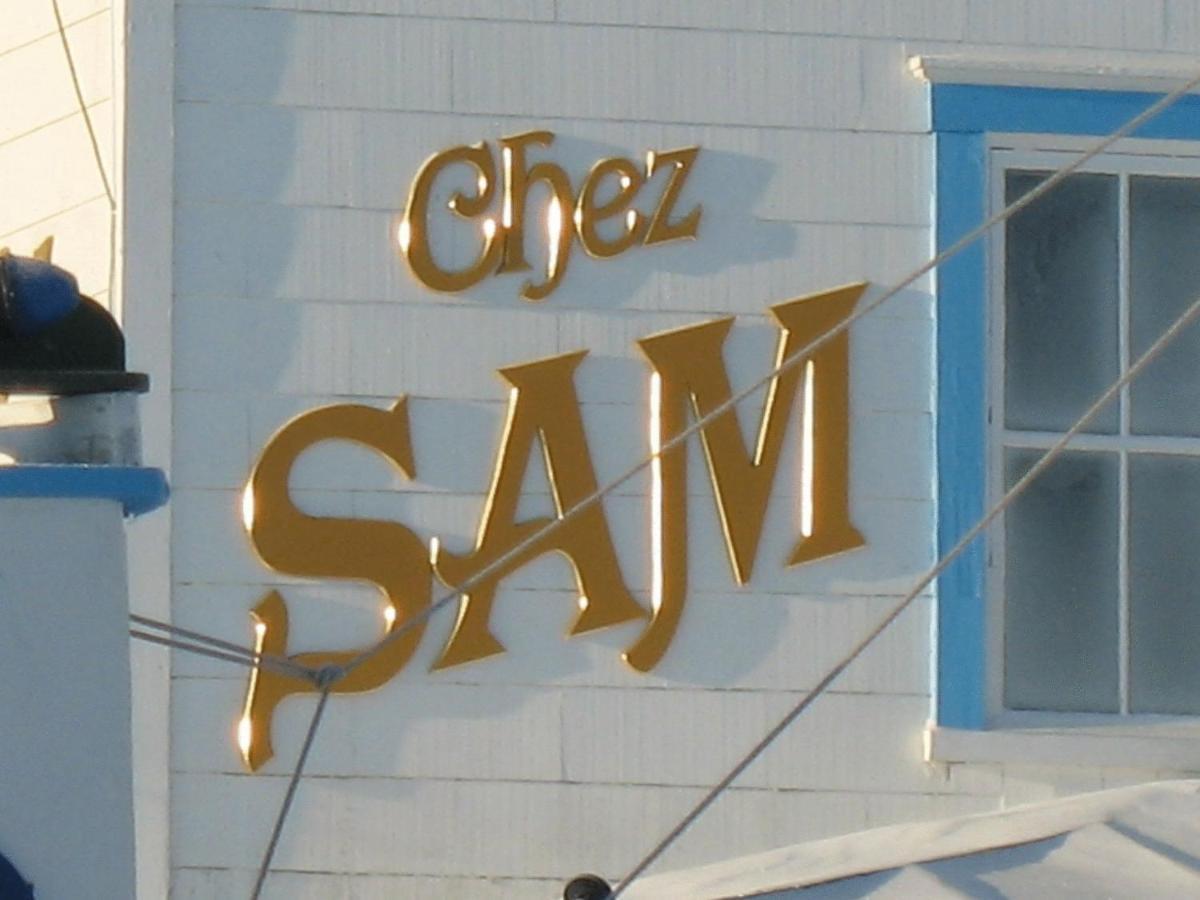 Auberge du Café chez Sam Baie-Sainte-Catherine Extérieur photo